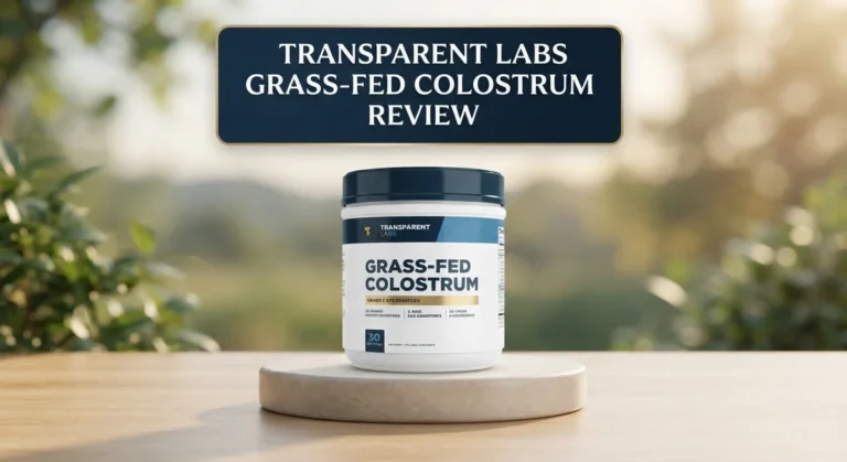 Transparent Labs Grass-Fed Colostrum Review: Should You Try This?